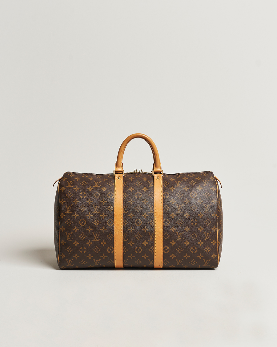 Heren | Pre-Owned & Vintage Bags | Louis Vuitton Pre-Owned | Keepall 45 Bag Monogram 