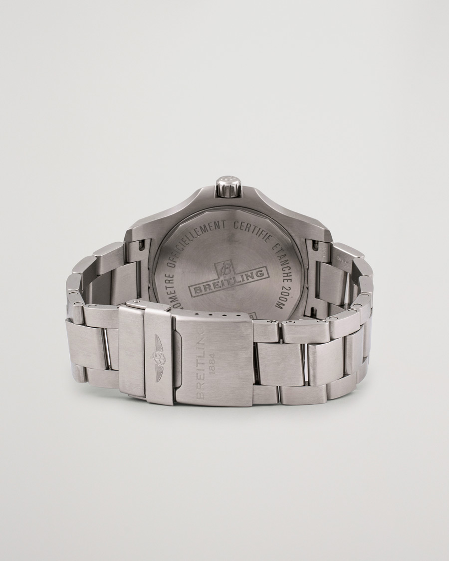 Heren | Breitling Pre-Owned Chronomat Colt A17388101B1A1 Silver | Breitling Pre-Owned | Chronomat Colt A17388101B1A1 Silver