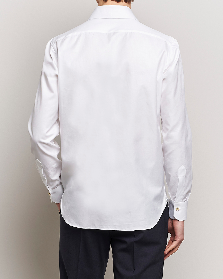 Heren | Overhemden | Kiton | Slim Fit Dress Shirt White