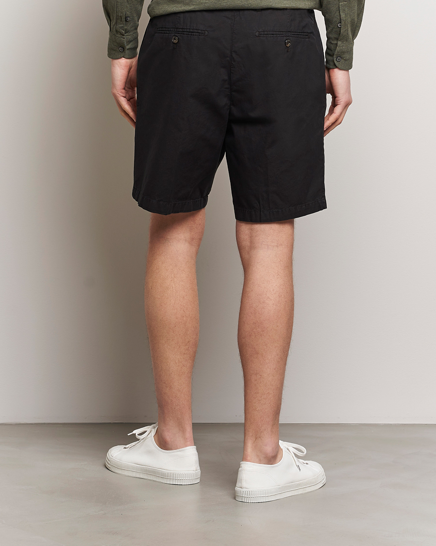 Heren | Korte broek | Briglia 1949 | Easy Fit Cotton Shorts Black