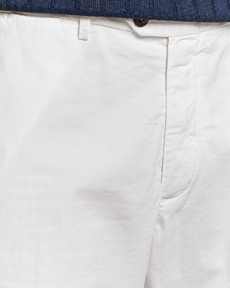 Heren | Korte broek | Briglia 1949 | Easy Fit Cotton Shorts White