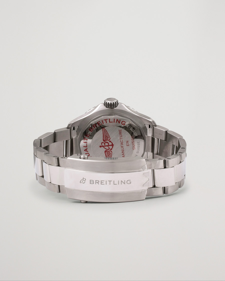 Gebruikt | Pre-Owned & Vintage Watches | Breitling Pre-Owned | Superocean 42 A17375 Silver