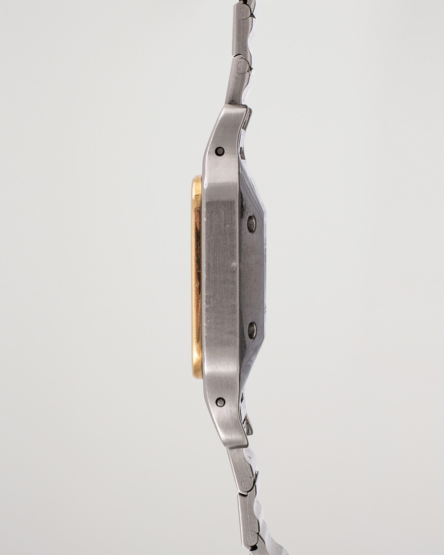 Heren | Cartier Pre-Owned Santos Galbée 2961 Silver | Cartier Pre-Owned | Santos Galbée 2961 Silver