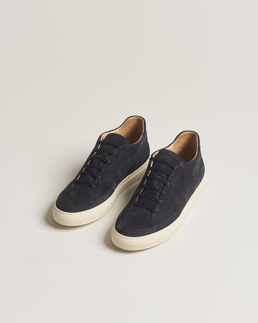 Heren | CQP Scion Mid Suede Sneaker Prussian Blue | CQP | Scion Mid Suede Sneaker Prussian Blue