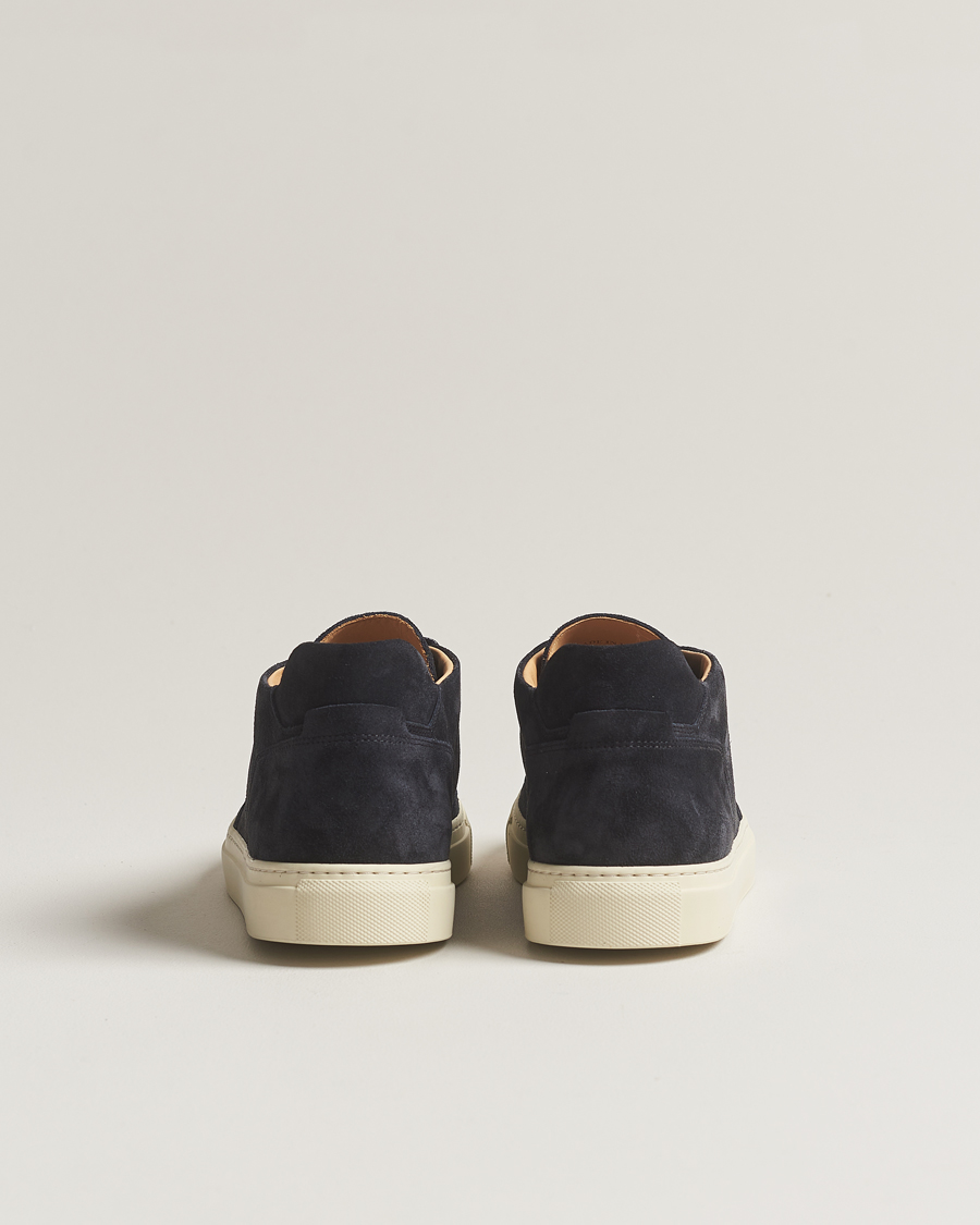 Heren | CQP Scion Mid Suede Sneaker Prussian Blue | CQP | Scion Mid Suede Sneaker Prussian Blue