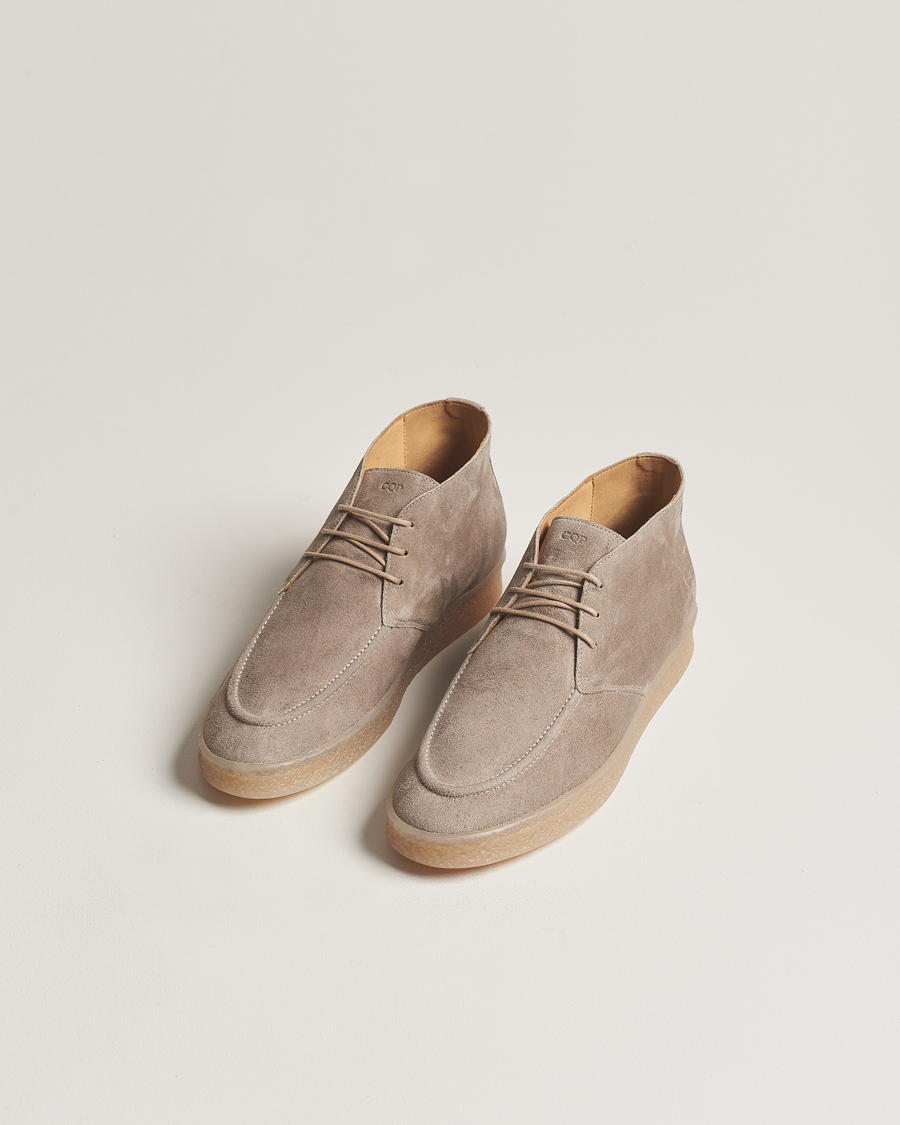 Men | High Sneakers | CQP | Plana Suede Chukka Taupe