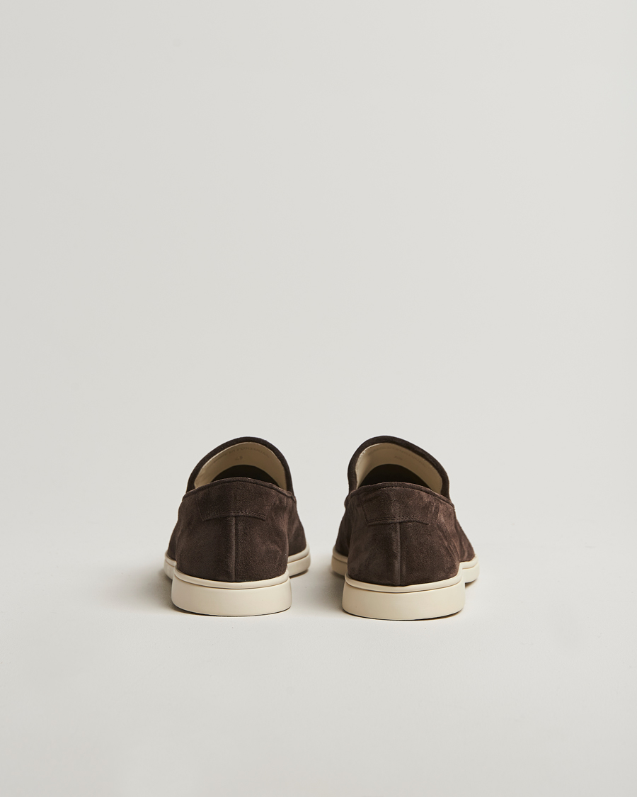 Heren | Sneakers | CQP | Debonair Suede Loafers Chocolate