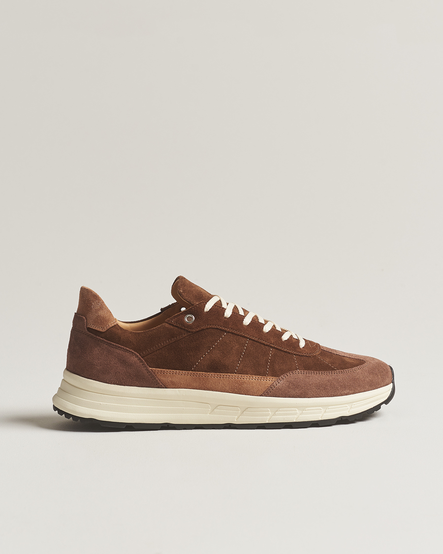 Heren | CQP Renna Suede Runner Chestnut | CQP | Renna Suede Runner Chestnut