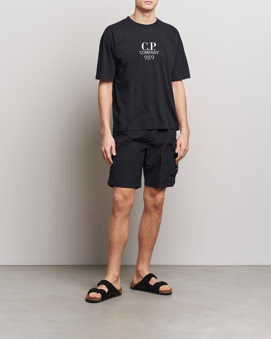 Heren | Zwembroek | C.P. Company | Flatt Nylon Cargo Swimshorts Black