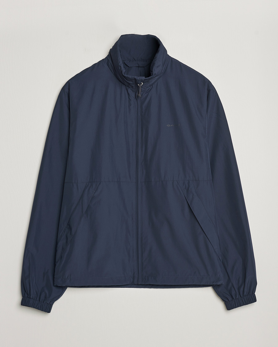 Heren | Jassen | GANT | Light Nylon Windcheater Evening Blue
