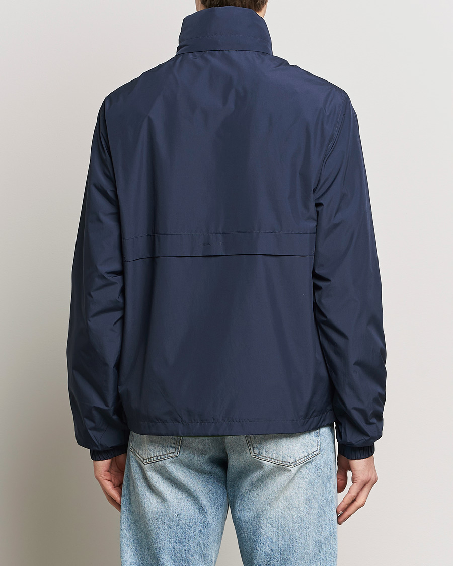 Heren | Jassen | GANT | Light Nylon Windcheater Evening Blue