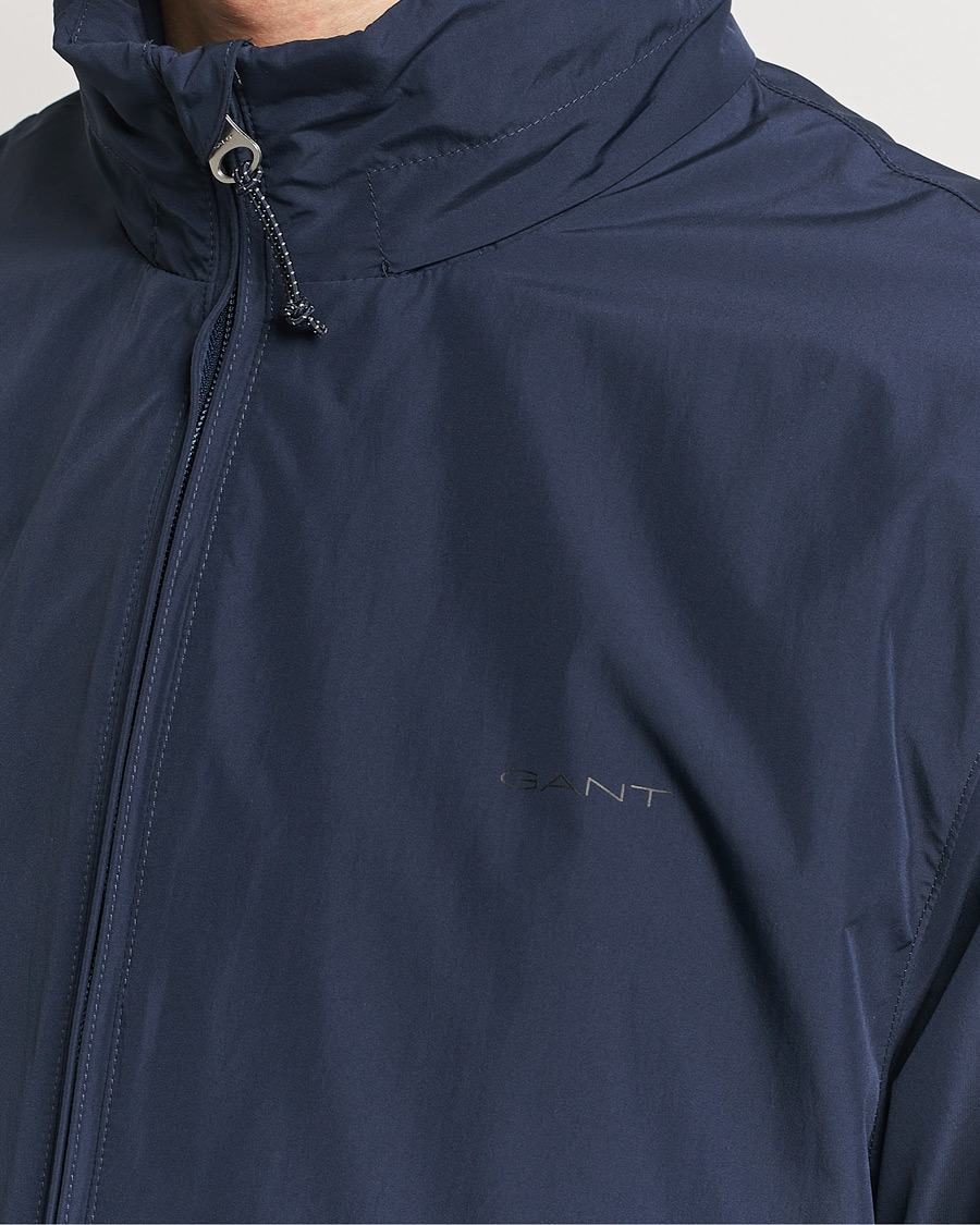 Heren | Jassen | GANT | Light Nylon Windcheater Evening Blue