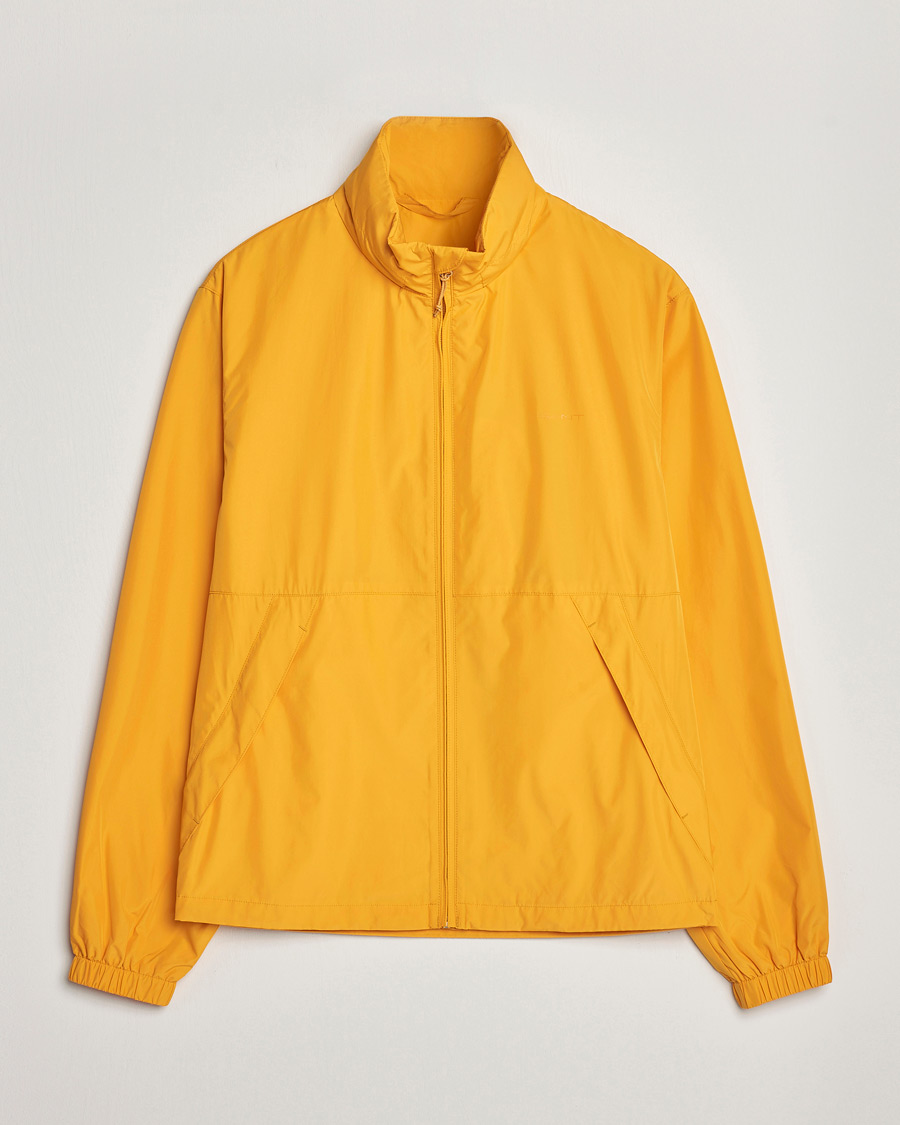 Heren | Jassen | GANT | Light Nylon Windcheater Medal Yellow