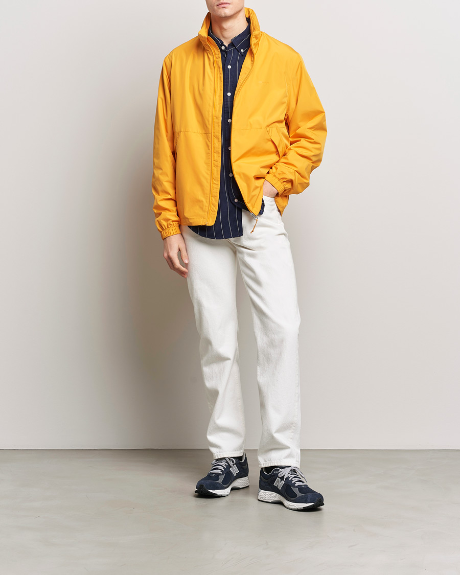 Heren | Jassen | GANT | Light Nylon Windcheater Medal Yellow