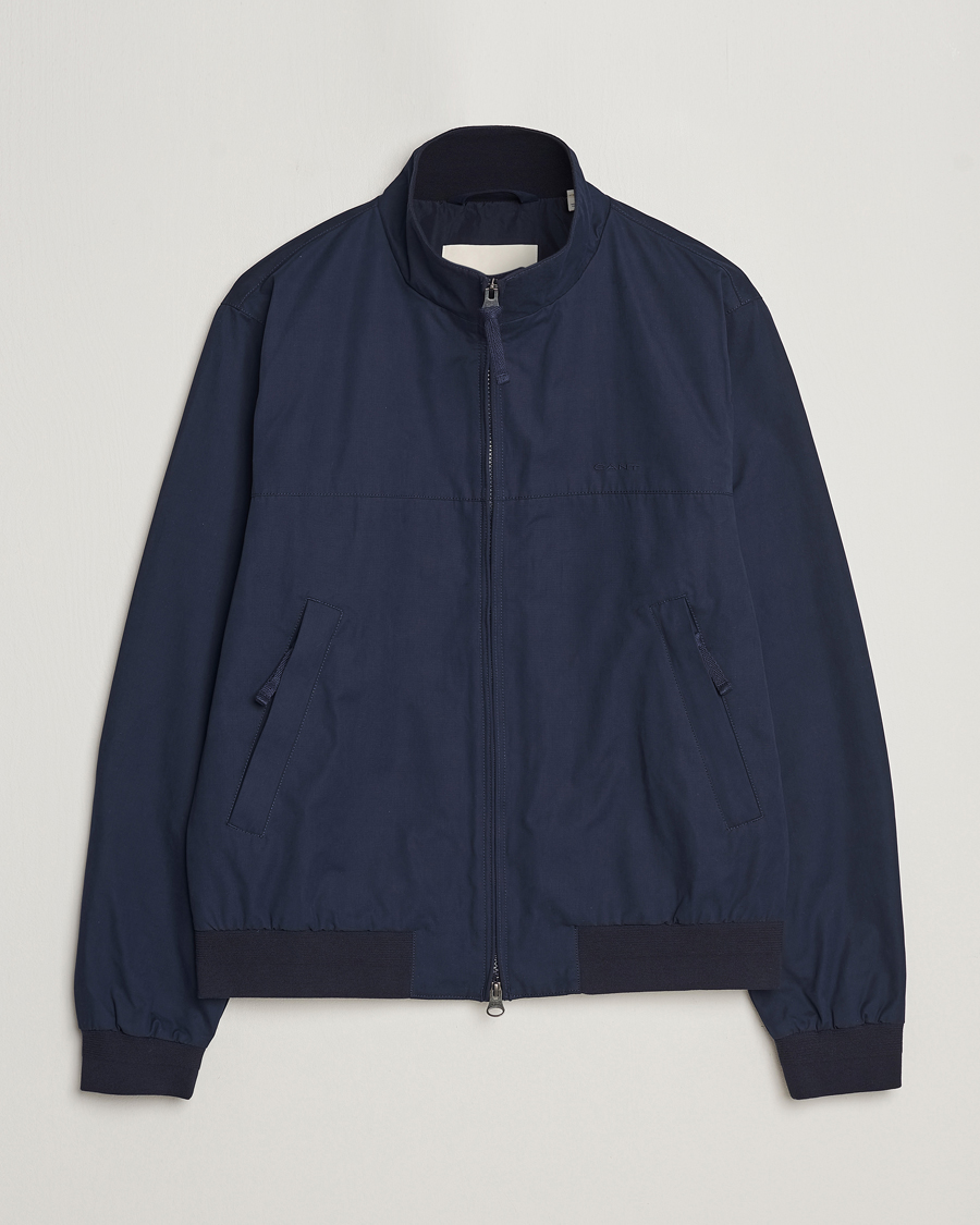Heren | Jassen | GANT | The Hampshire Jacket Evening Blue