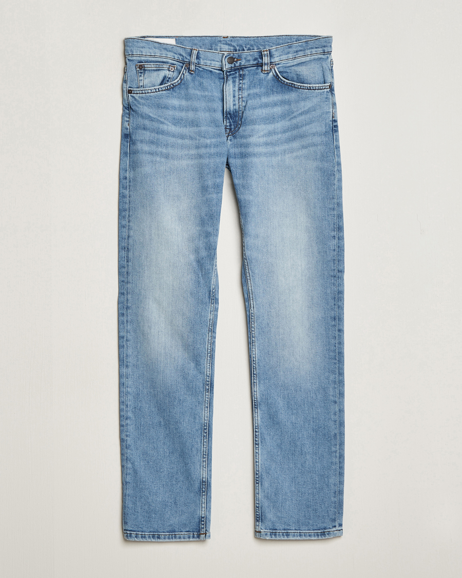 Heren | Jeans | GANT | Regular Fit Jeans Light Blue Vintage