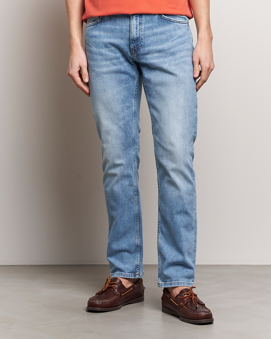 Heren | Tapered fit | GANT | Regular Fit Jeans Light Blue Vintage