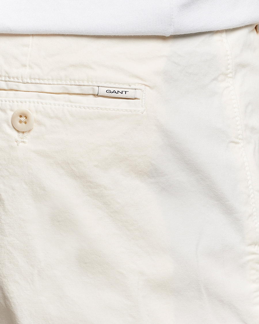 Heren | Korte broek | GANT | Regular Sunbleached Shorts Cream