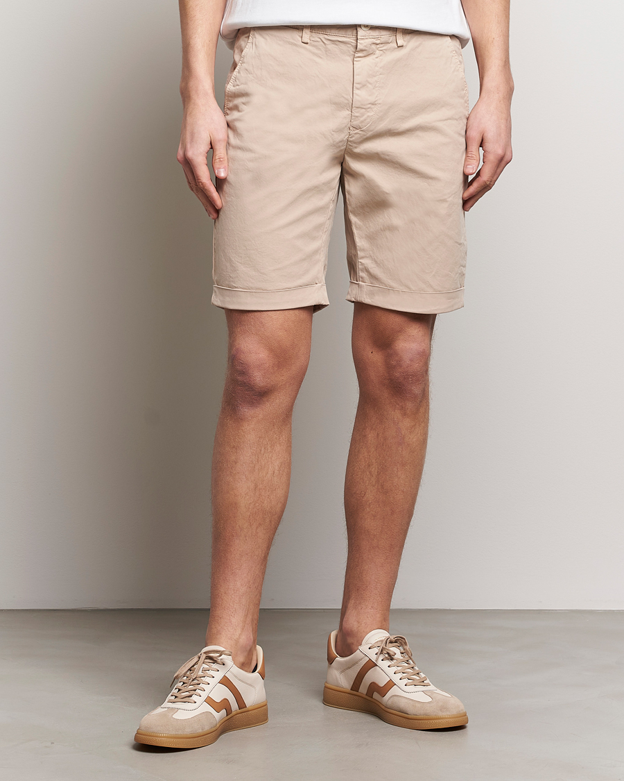 Heren | Chino-shorts | GANT | Regular Sunbleached Shorts Dry Sand