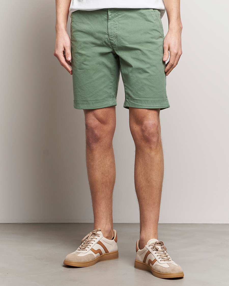 Heren | Korte broek | GANT | Regular Sunbleached Shorts Kalamata Green