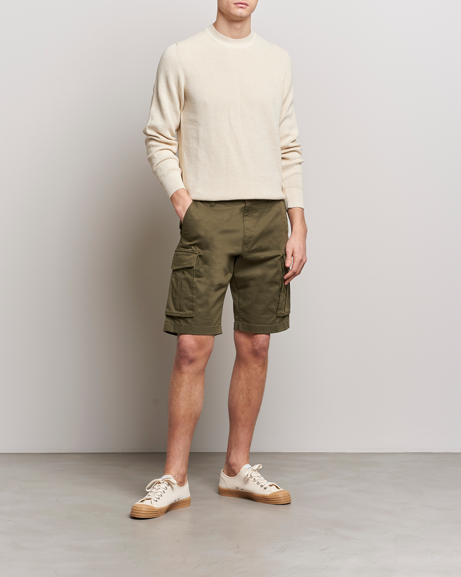 Heren | Korte broek | GANT | Relaxed Twill Cargo Shorts Juniper Green