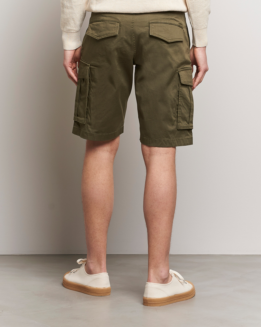 Heren | Korte broek | GANT | Relaxed Twill Cargo Shorts Juniper Green