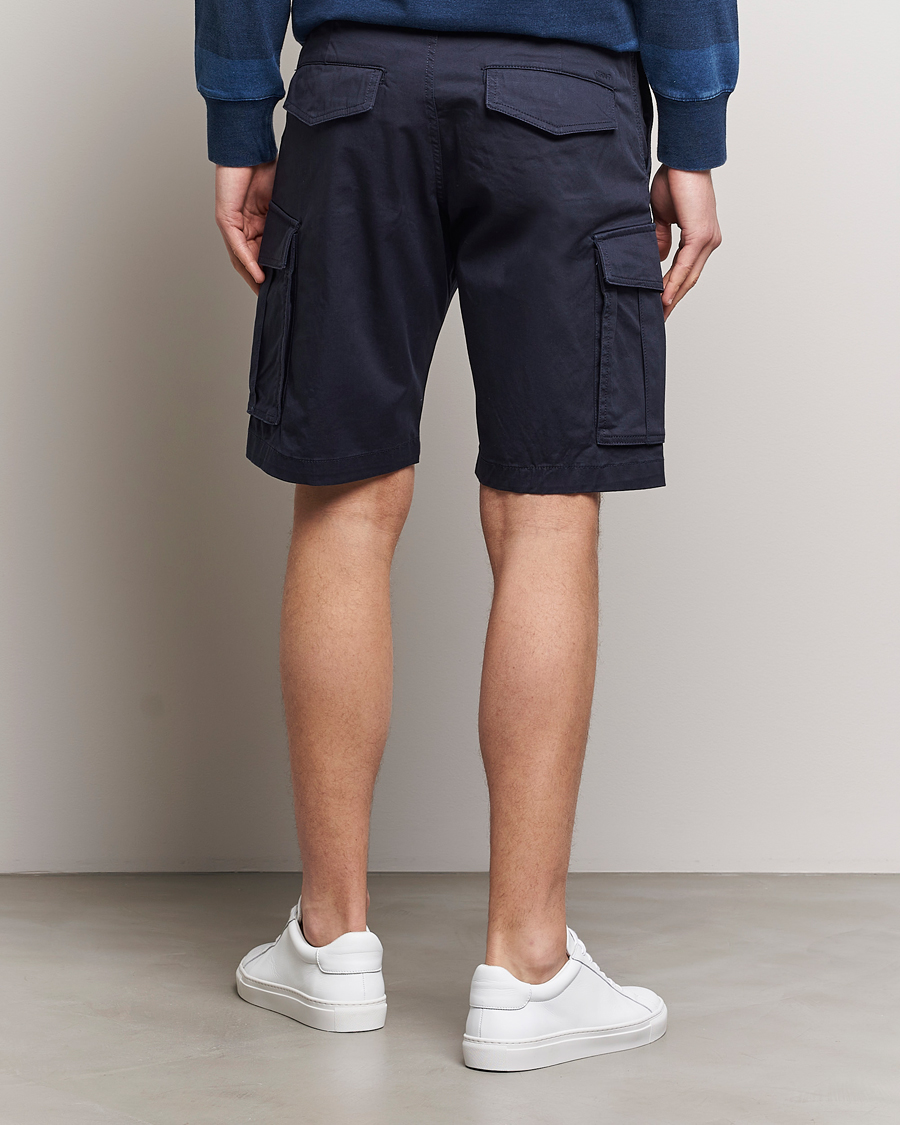Heren | Korte broek | GANT | Relaxed Twill Cargo Shorts Marine