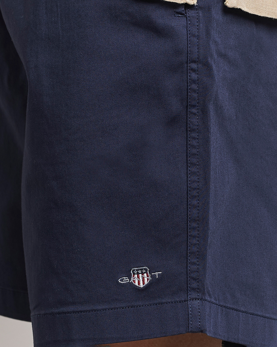 Heren | Korte broek | GANT | Drawstring Logo Shorts Marine