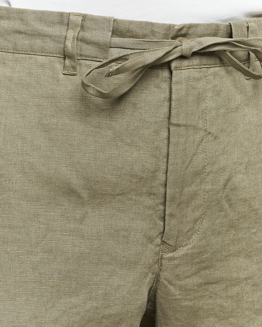 Heren | Korte broek | GANT | Relaxed Linen Drawstring Shorts Dried Clay