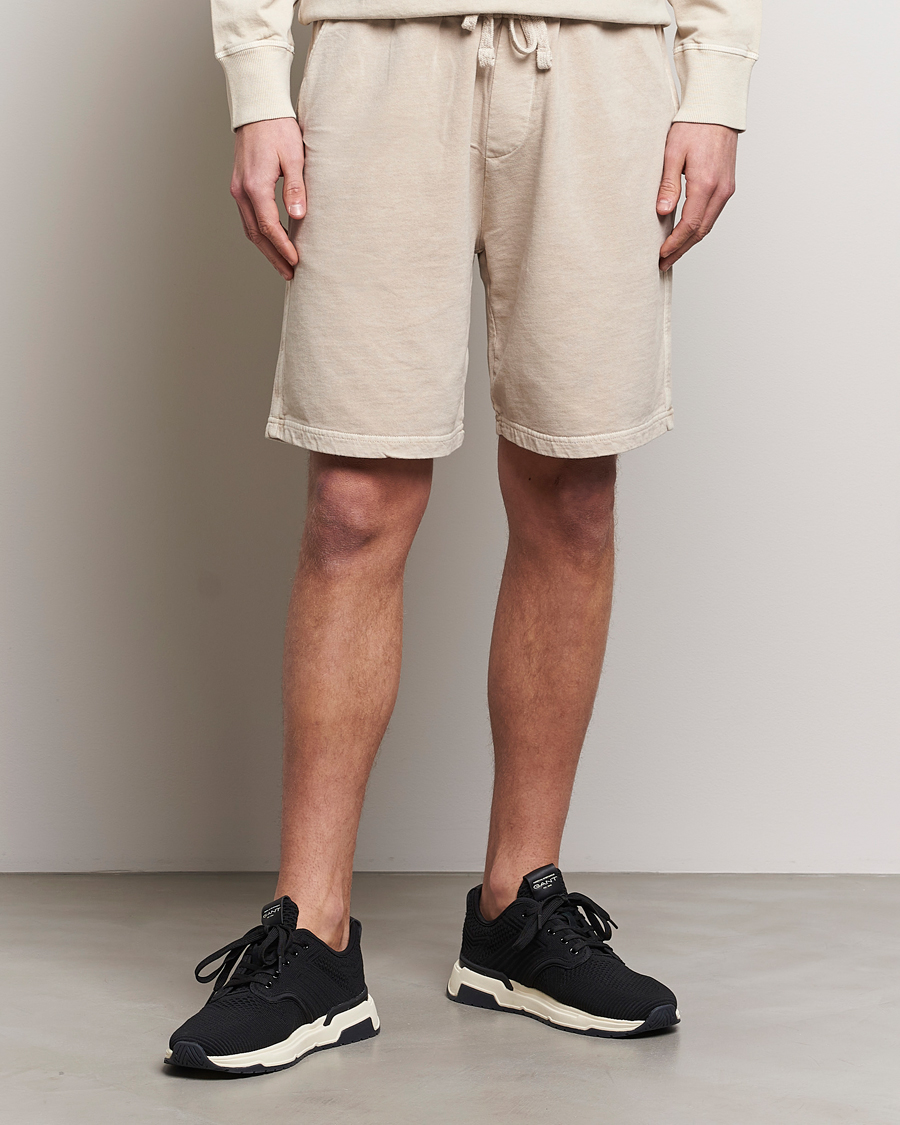 Heren |  | GANT | Sunbleached Sweatshorts Silky Beige