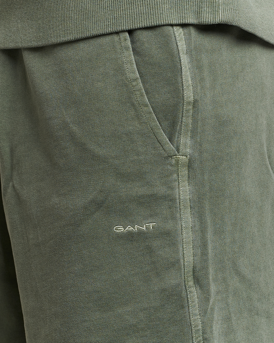 Heren | Korte broek | GANT | Sunbleached Sweatshorts Pine Green