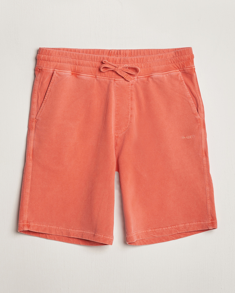 Heren | Korte broek | GANT | Sunbleached Sweatshorts Burnt Orange