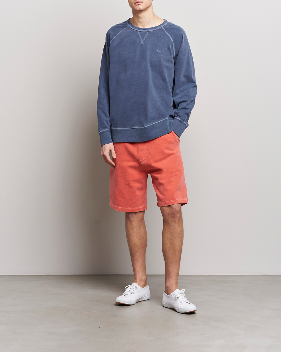 Heren | Korte broek | GANT | Sunbleached Sweatshorts Burnt Orange