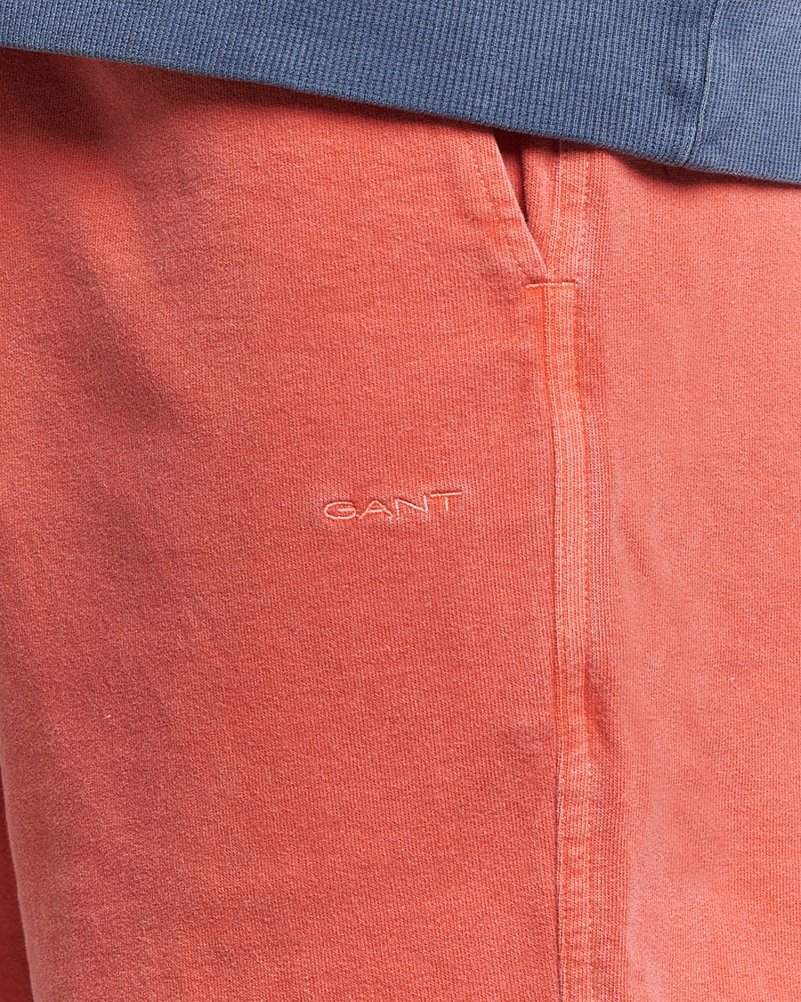 Heren | Korte broek | GANT | Sunbleached Sweatshorts Burnt Orange