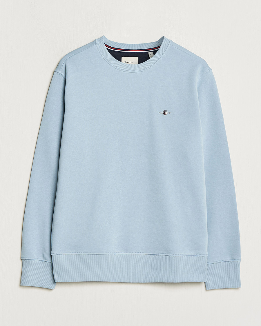 Heren | Truien | GANT | Original Crew Neck Sweatshirt Dove Blue