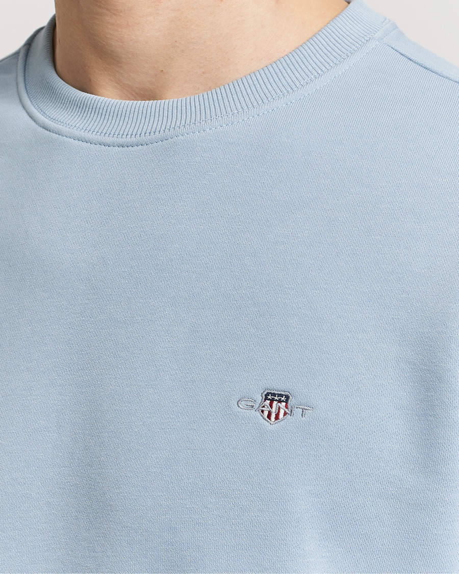 Heren | Truien | GANT | Original Crew Neck Sweatshirt Dove Blue