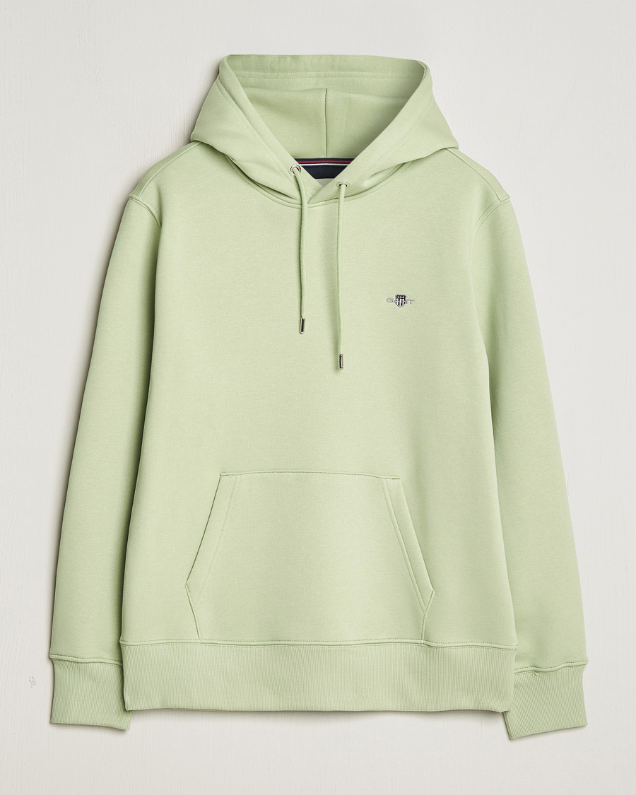 Heren | Truien | GANT | Original Shield Logo Hoodie Milky Matcha