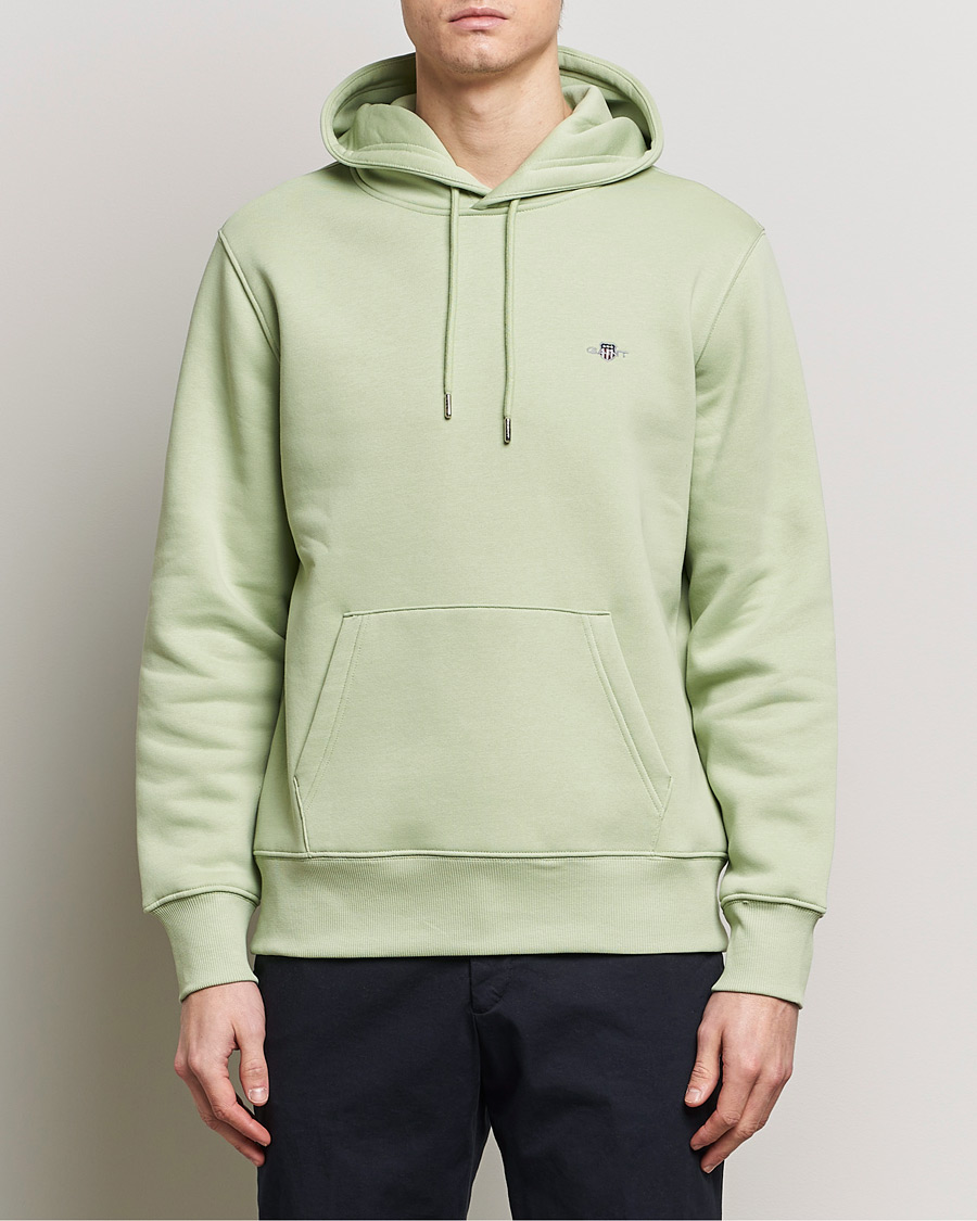 Heren | Truien | GANT | Original Shield Logo Hoodie Milky Matcha
