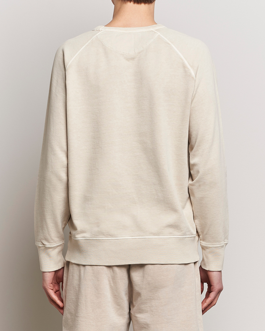 Heren | Truien | GANT | Sunbleached Crew Neck Sweatshirt Silky Beige