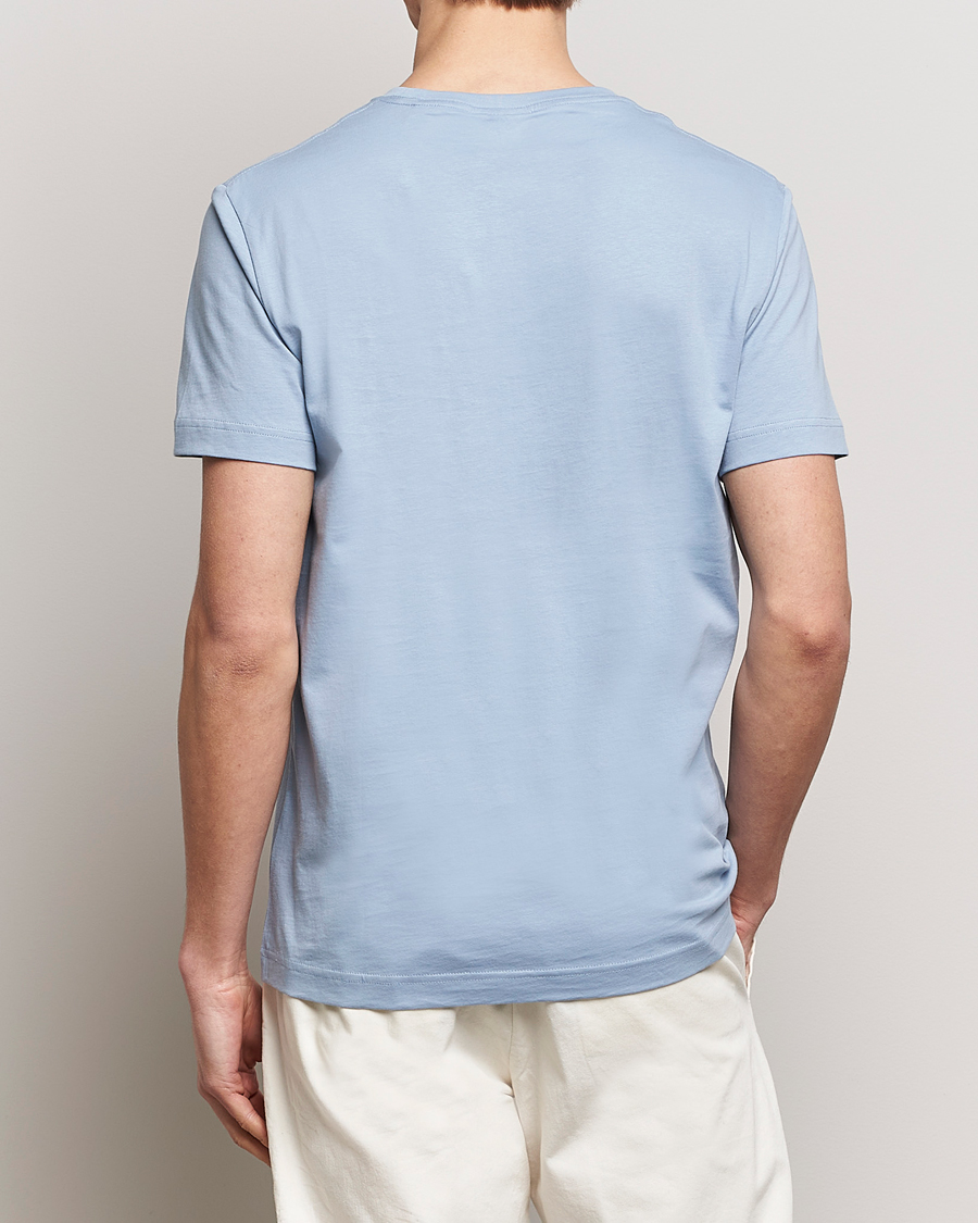 Heren | T-shirts | GANT | The Original T-Shirt Dove Blue