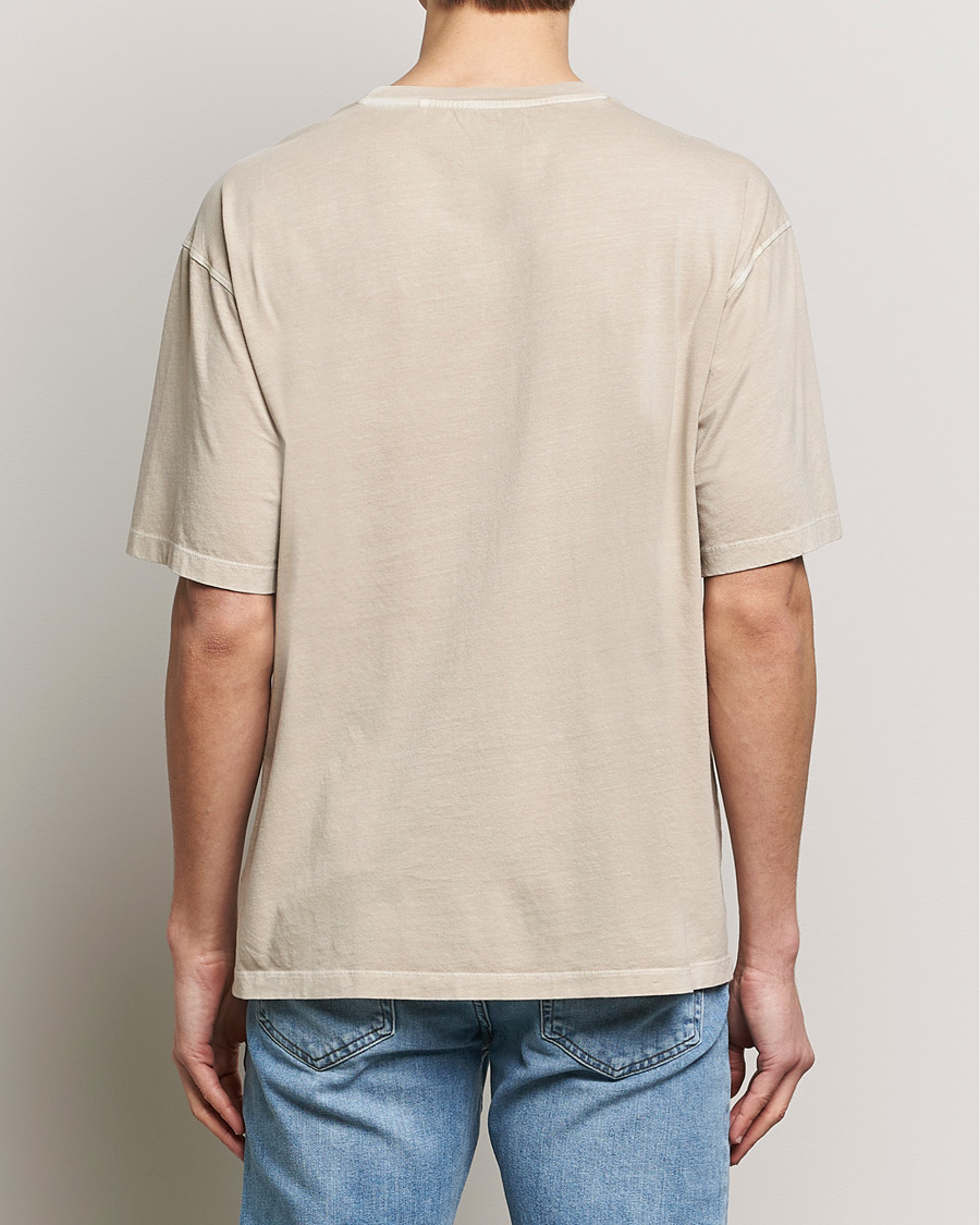 Heren | T-shirts | GANT | Sunbleached T-Shirt Silky Beige