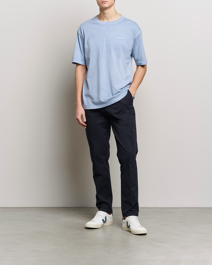 Heren | T-shirts | GANT | Sunbleached T-Shirt Dove Blue