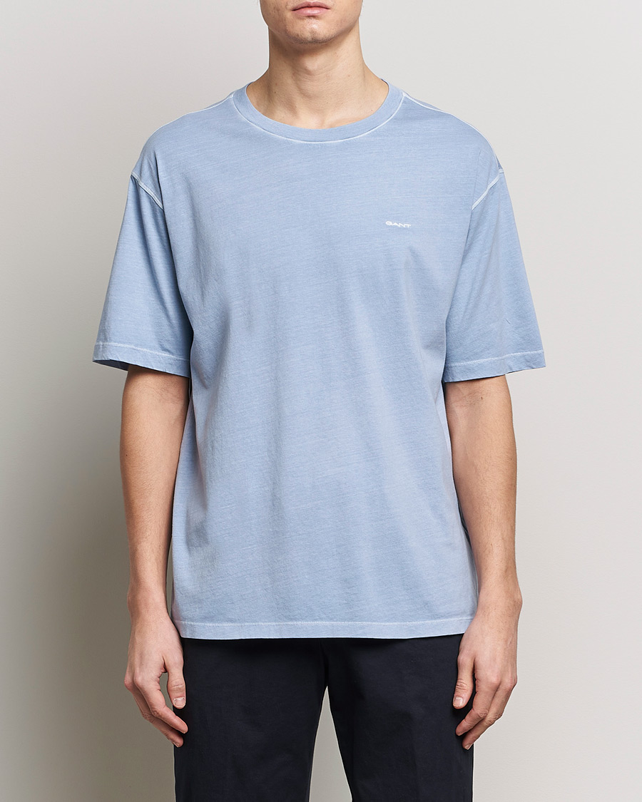 Heren | T-shirts met korte mouwen | GANT | Sunbleached T-Shirt Dove Blue
