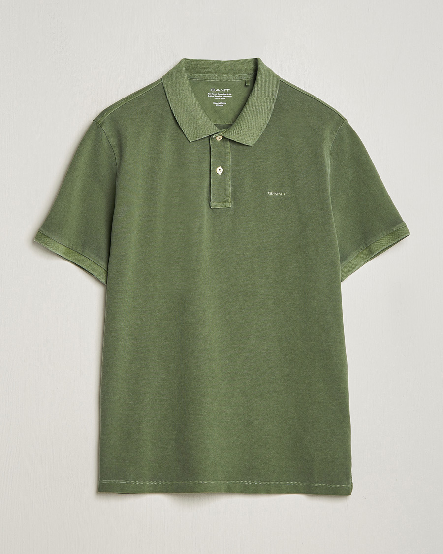 Heren | Polo's | GANT | Sunbleached Polo Pine Green