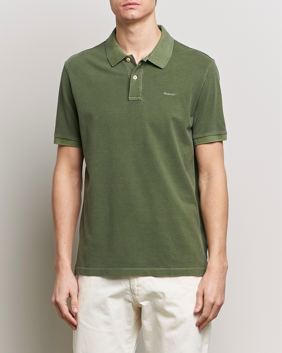 Heren |  | GANT | Sunbleached Polo Pine Green