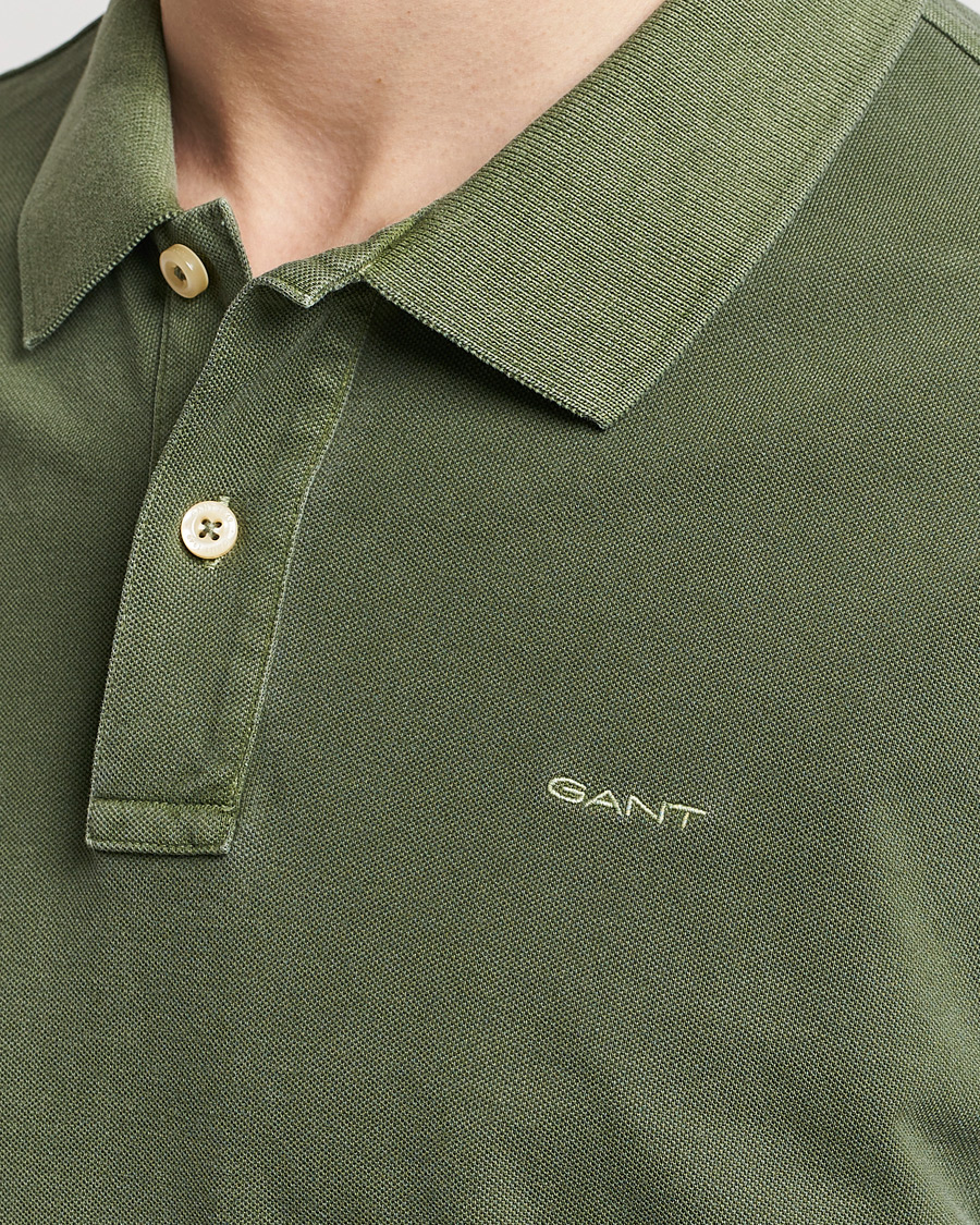 Heren | Polo's | GANT | Sunbleached Polo Pine Green