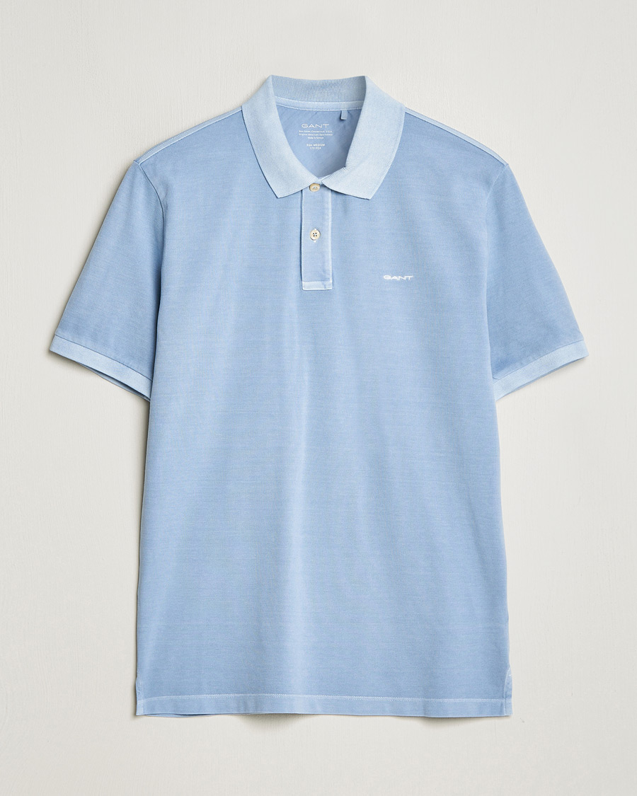 Heren | Polo's | GANT | Sunbleached Polo Dove Blue