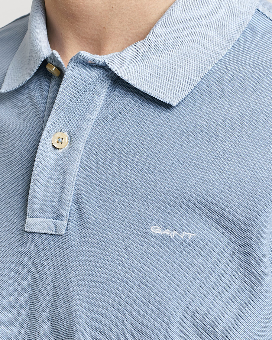 Heren | Polo's | GANT | Sunbleached Polo Dove Blue