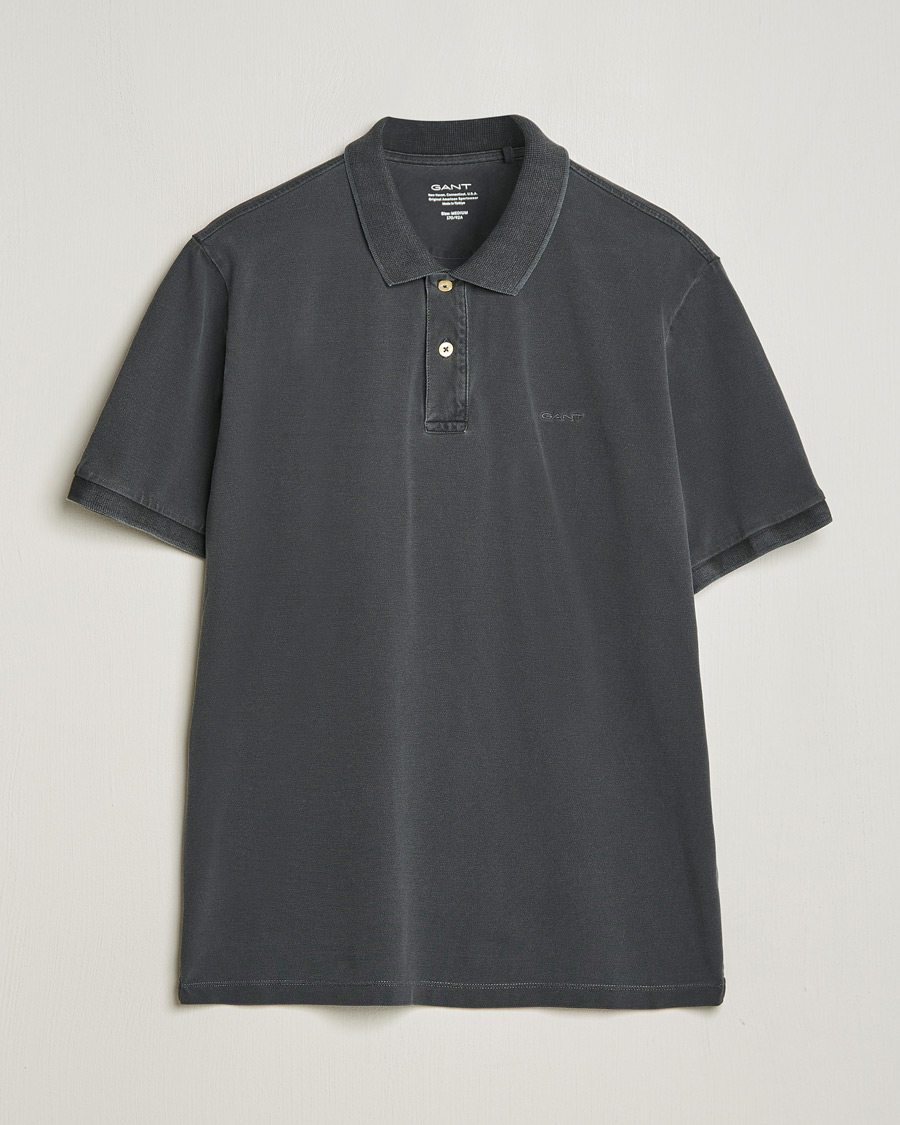 Heren | Polo's | GANT | Sunbleached Polo Black