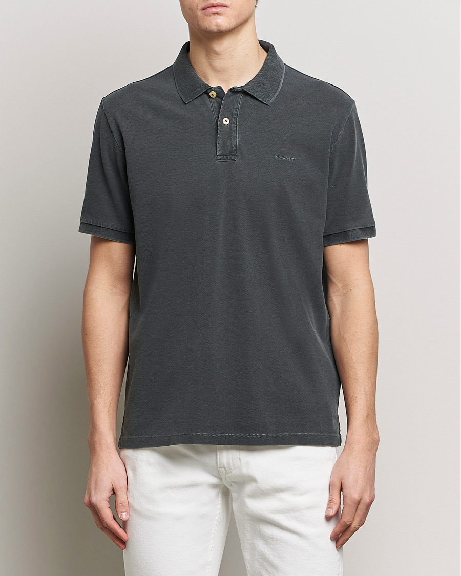 Heren | Poloshirts met korte mouwen | GANT | Sunbleached Polo Black